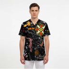 Lizard Aboriginal Australia Scrub Top - Aussie Hoodie