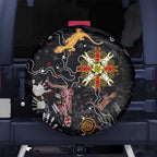 Lizard Aboriginal Australia Spare Tire Cover