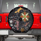 Lizard Aboriginal Australia Spare Tire Cover