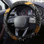 Lizard Aboriginal Australia Steering Wheel Cover