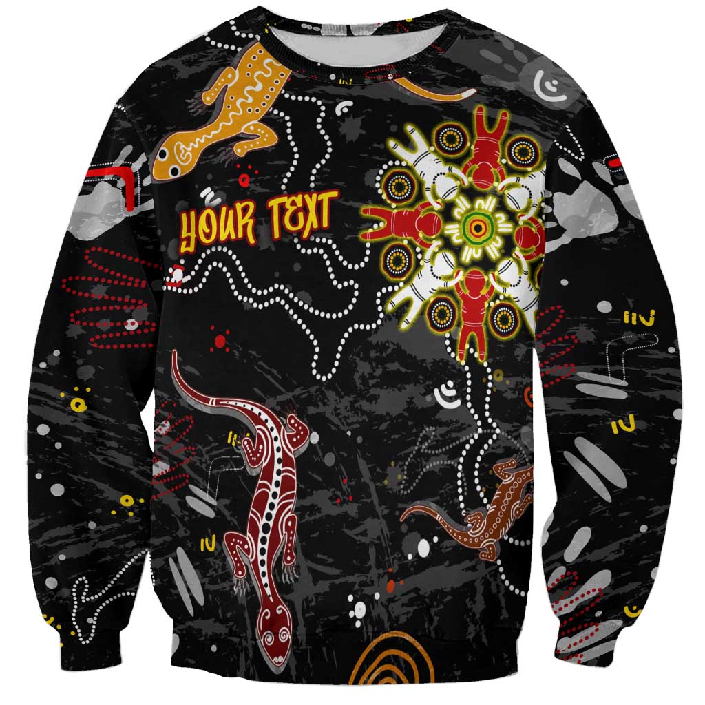 Lizard Aboriginal Australia Sweatshirt