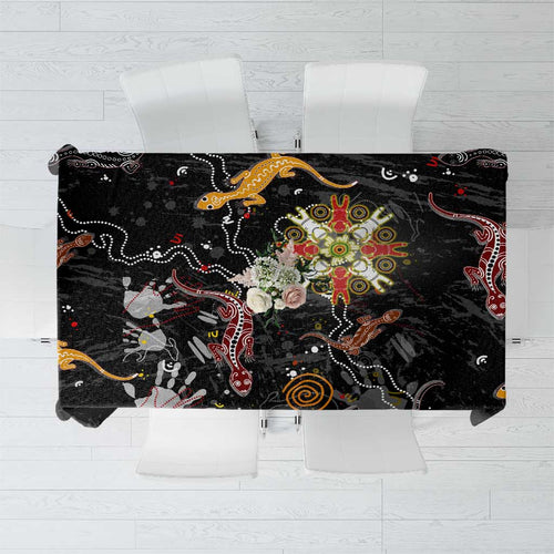 Lizard Aboriginal Australia Tablecloth