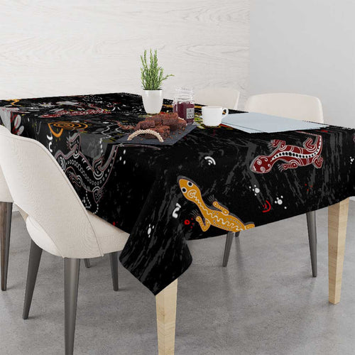 Lizard Aboriginal Australia Tablecloth
