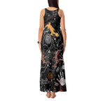 Lizard Aboriginal Australia Tank Maxi Dress