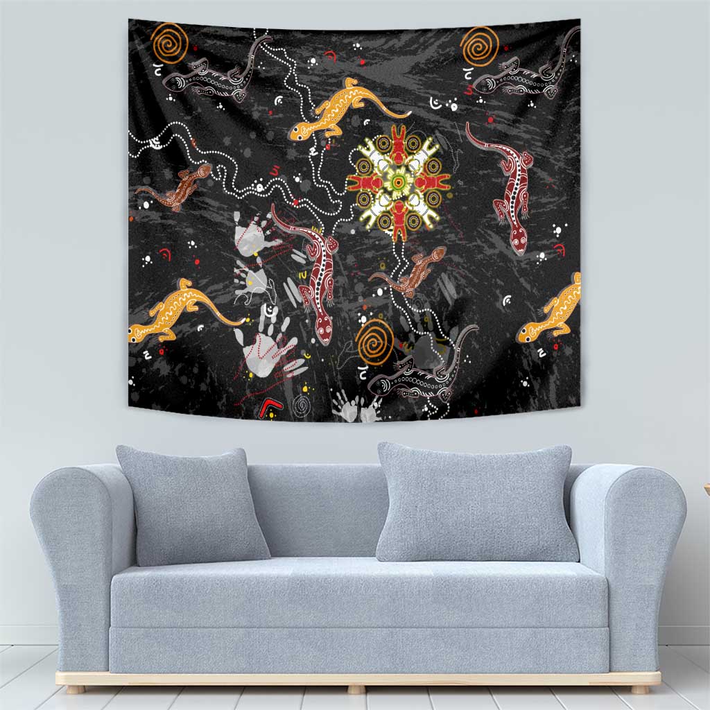 Lizard Aboriginal Australia Tapestry