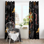 Lizard Aboriginal Australia Window Curtain
