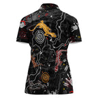 Lizard Aboriginal Australia Women Polo Shirt