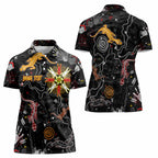 Lizard Aboriginal Australia Women Polo Shirt
