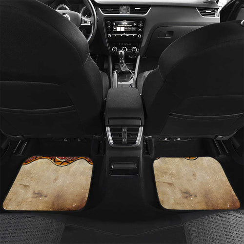 I Love Wombat Car Mats Australian Aboriginal Art