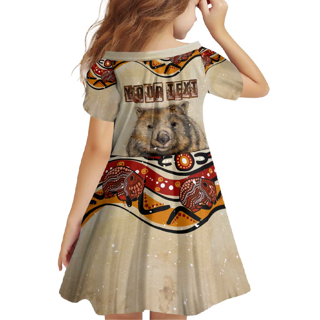I Love Wombat Family Matching Tank Maxi Dress and Hawaiian Shirt Australian Aboriginal Art
