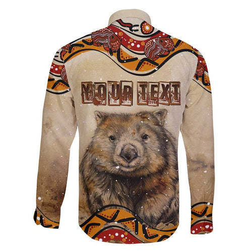 I Love Wombat Family Matching Tank Maxi Dress and Hawaiian Shirt Australian Aboriginal Art