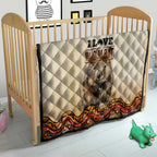 I Love Wombat Quilt Australian Aboriginal Art