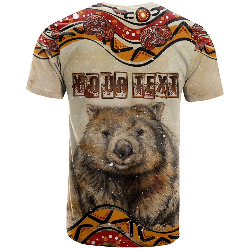 I Love Wombat T Shirt Australian Aboriginal Art