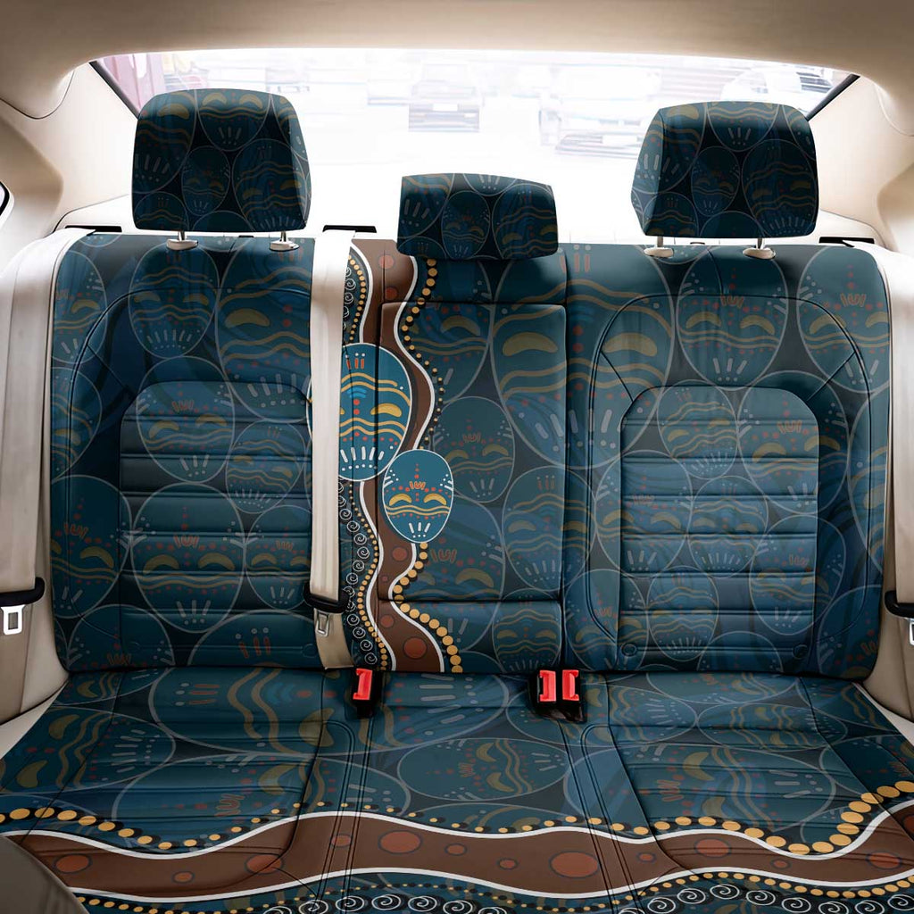 Aboriginal Masks Art Back Car Seat Cover Australian Indigenous