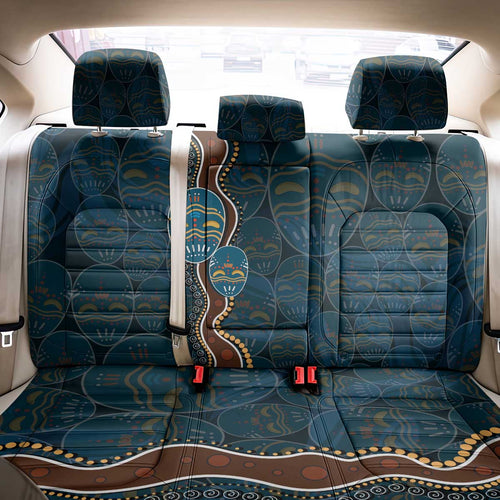 Aboriginal Masks Art Back Car Seat Cover Australian Indigenous