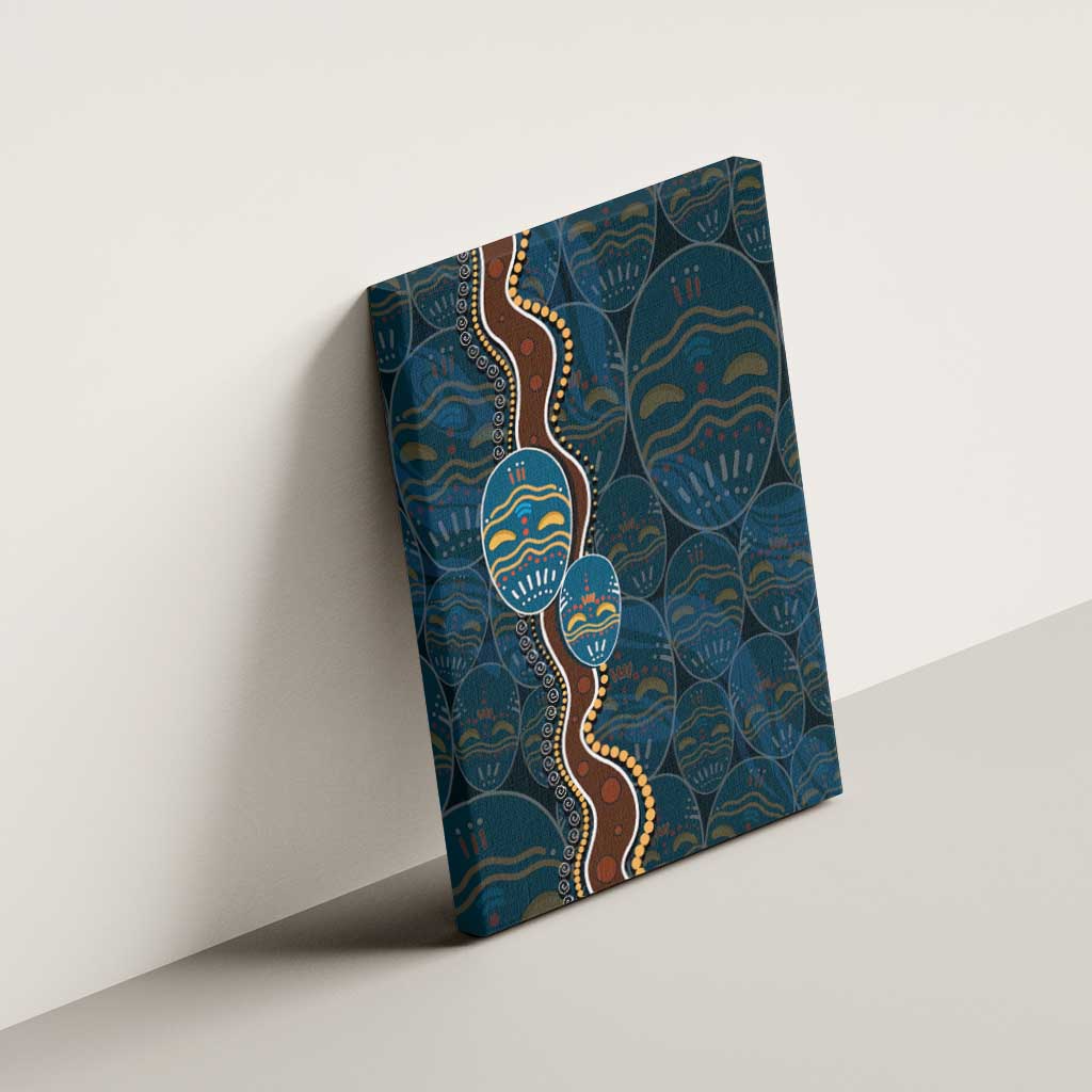 Aboriginal Masks Art Canvas Wall Art Australian Indigenous