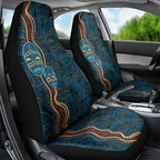 Aboriginal Masks Art Car Seat Cover Australian Indigenous