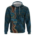 Aboriginal Masks Art Hoodie Australian Indigenous
