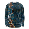 Aboriginal Masks Art Long Sleeve Shirt Australian Indigenous