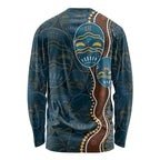 Aboriginal Masks Art Long Sleeve Shirt Australian Indigenous