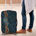 Aboriginal Masks Art Luggage Cover Australian Indigenous