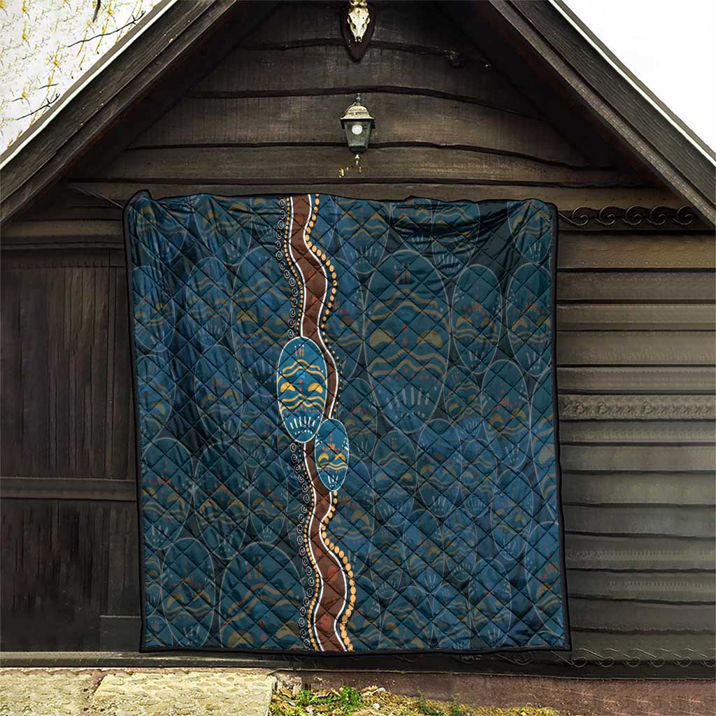 Aboriginal Masks Art Quilt Australian Indigenous