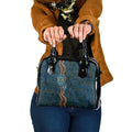 Aboriginal Masks Art Shoulder Handbag Australian Indigenous