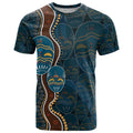 Aboriginal Masks Art T Shirt Australian Indigenous