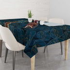 Aboriginal Masks Art Tablecloth Australian Indigenous