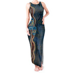 Aboriginal Masks Art Tank Maxi Dress Australian Indigenous