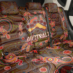 Animal Australia Aboriginal Art Back Car Seat Cover