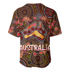Animal Australia Aboriginal Art Baseball Jersey