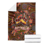 Animal Australia Aboriginal Art Blanket