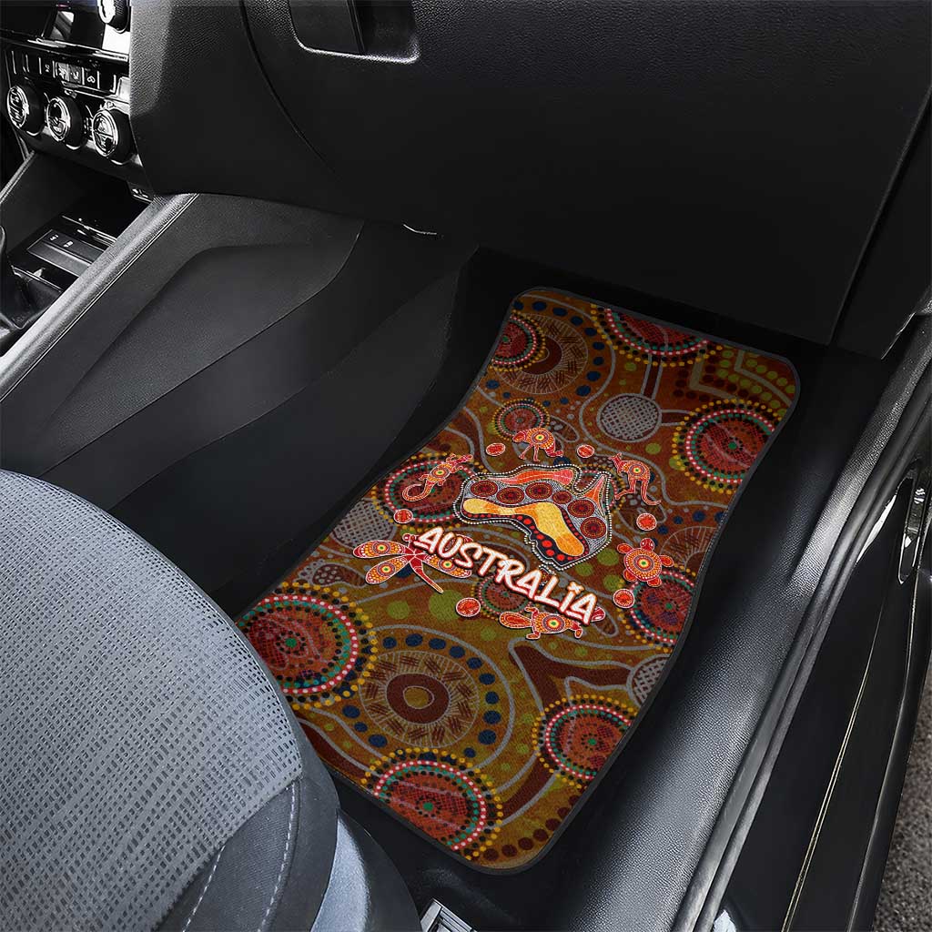 Animal Australia Aboriginal Art Car Mats