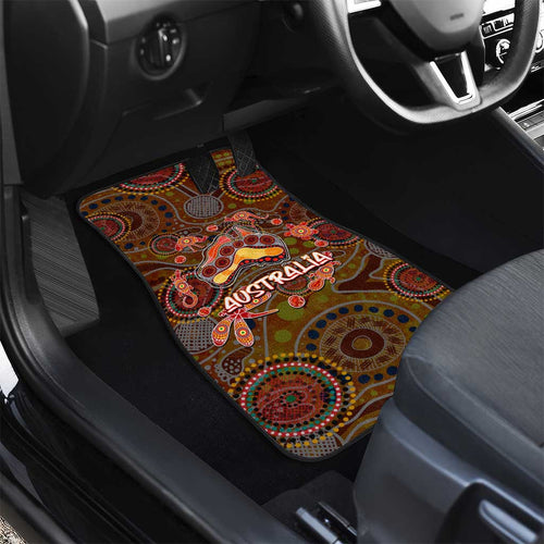 Animal Australia Aboriginal Art Car Mats
