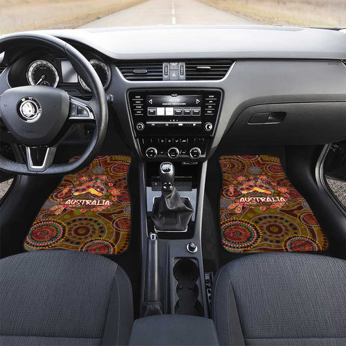 Animal Australia Aboriginal Art Car Mats