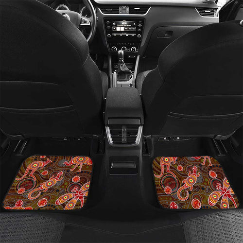 Animal Australia Aboriginal Art Car Mats