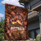 Animal Australia Aboriginal Art Garden Flag