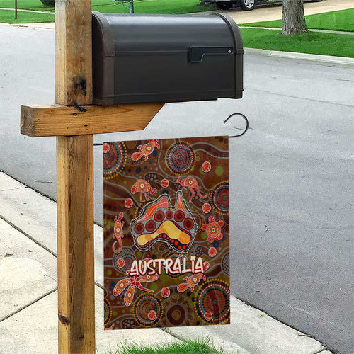 Animal Australia Aboriginal Art Garden Flag