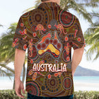 Animal Australia Aboriginal Art Hawaiian Shirt