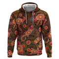 Animal Australia Aboriginal Art Hoodie