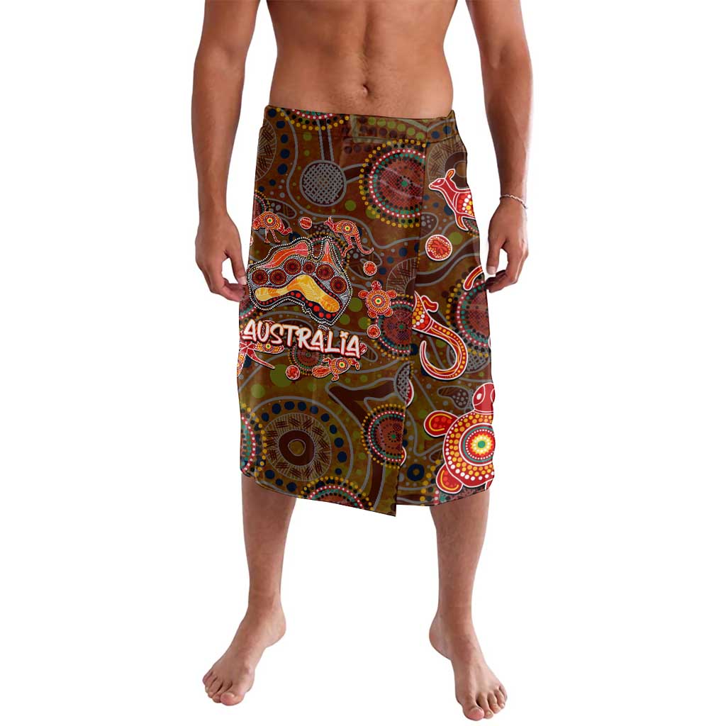 Animal Australia Aboriginal Art Lavalava