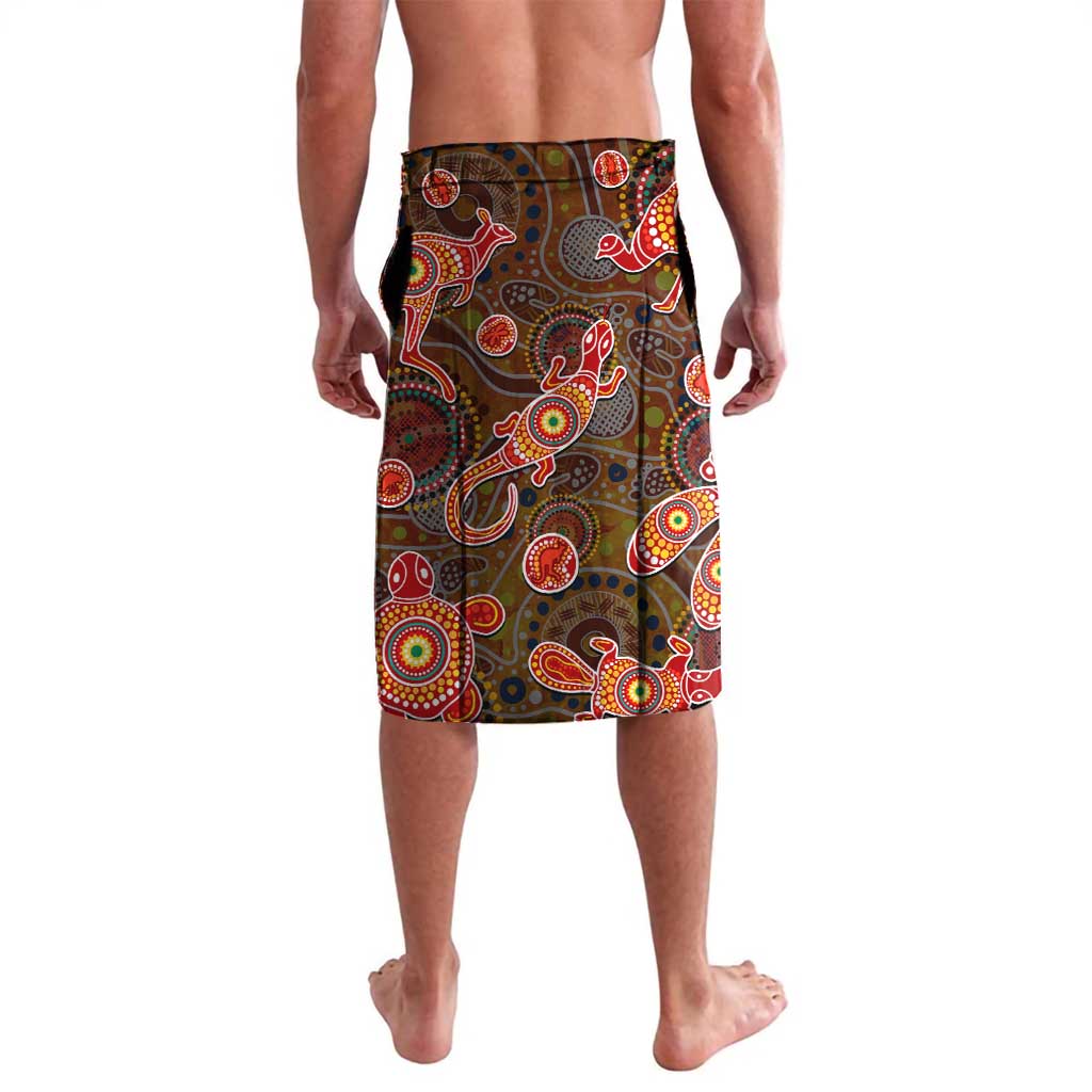 Animal Australia Aboriginal Art Lavalava