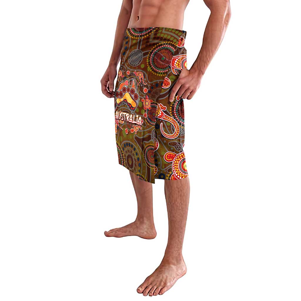Animal Australia Aboriginal Art Lavalava