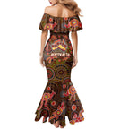 Animal Australia Aboriginal Art Mermaid Dress