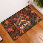 Animal Australia Aboriginal Art Rubber Doormat