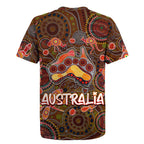 Animal Australia Aboriginal Art Rugby Jersey