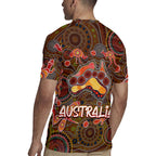 Animal Australia Aboriginal Art Rugby Jersey