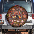 Animal Australia Aboriginal Art Spare Tire Cover