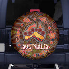 Animal Australia Aboriginal Art Spare Tire Cover